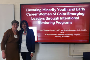 Kristin Dempsey, EdD, LMFT, LPCC and Ulash Thakore-Dunlap, LMFT