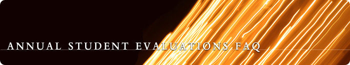 The Wright Institute Annual Student Evaluations