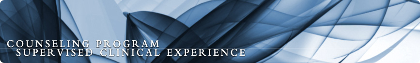 M.A. Program Supervised Clinical Experience M.A. Program Supervised Clinical Experience
